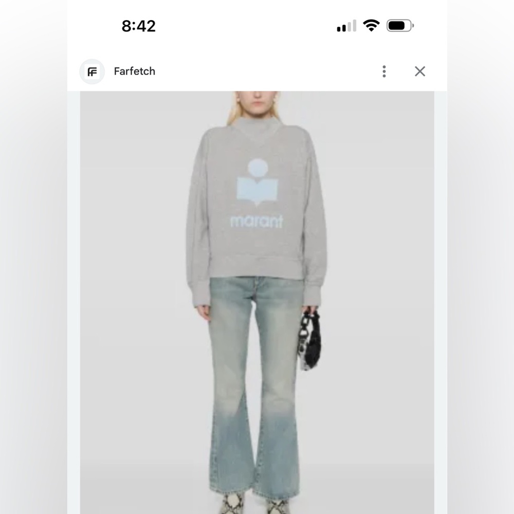 MARANT ÉTOILE
Moby sweatshirt